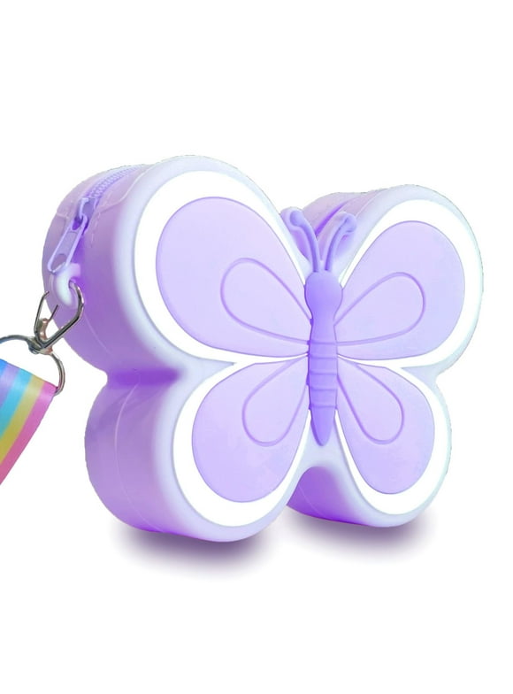 Purse, Gifts Wallet, Crossbody Purse, Cute Mini Wallet, Novelty Small Shoulder Bag(Purple)