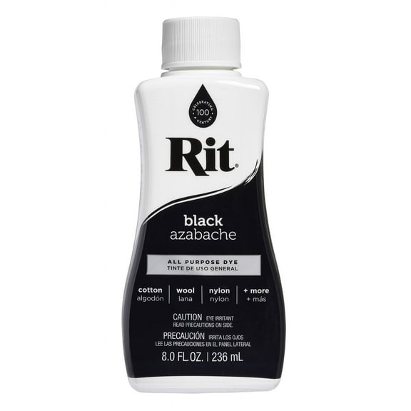 Rit 8 Fl. Oz. Black Liquid Dye