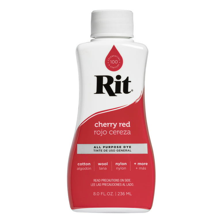 Rit Dye, All Purpose, Cherry Red - 8.0 fl oz