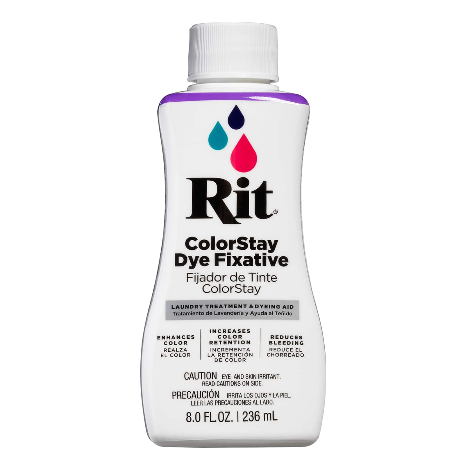 Rit 8 oz. ColorStay Dye Fixative Keeps TieDye Colors Bright