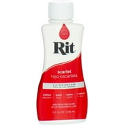 Rit All Purpose Cherry Red Liquid Fabric Dye, 8 fl oz