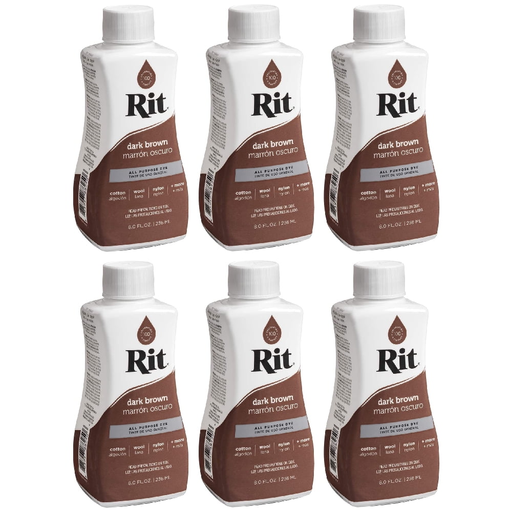 Rit Dark Brown 25 Liquid Dye - Shop Fabric Dye at H-E-B