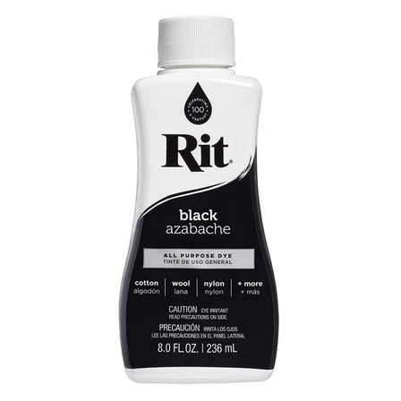 Rit, All Purpose Liquid Dye, Black, 8 fl oz