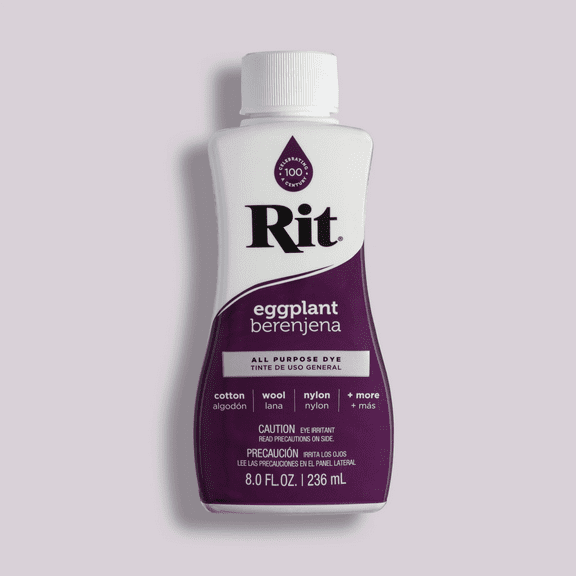 Rit All Purpose Liquid Dye, Eggplant, 8 fl oz