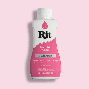 Rit All Purpose Liquid Dye - Fuchsia, 8 oz