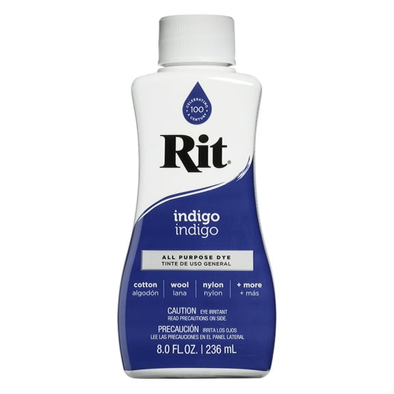 Rit All Purpose Liquid Dye - Indigo, 8 oz
