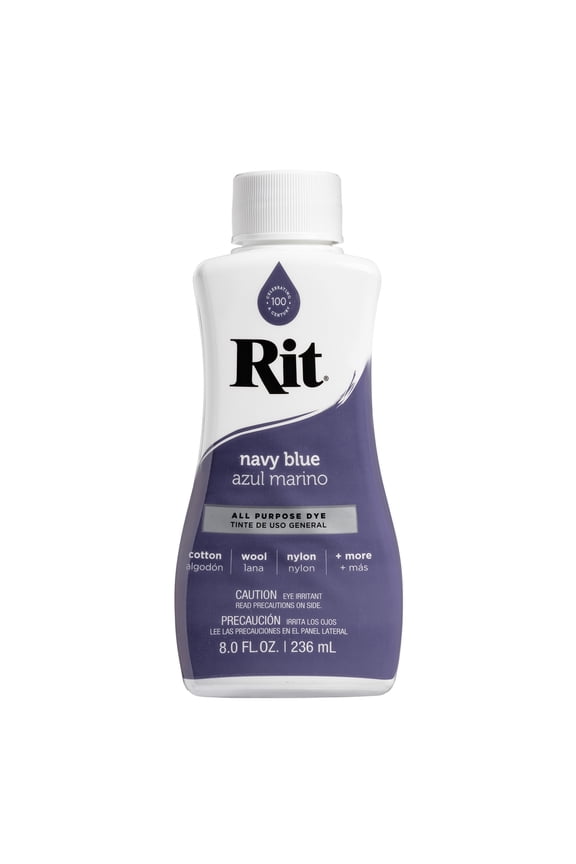 All Purpose Liquid Dye, Navy Blue, 8 fl oz