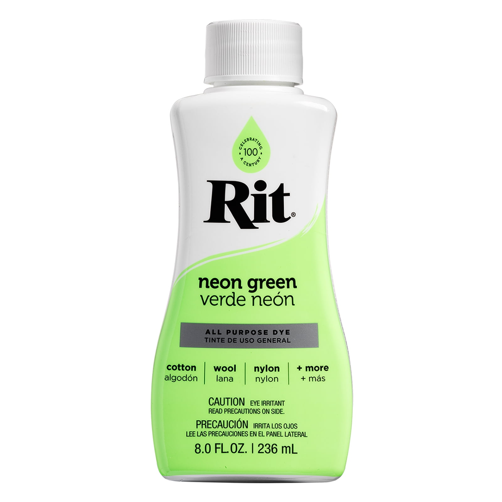 Rit All Purpose Dye, Neon Green - 8.0 fl oz