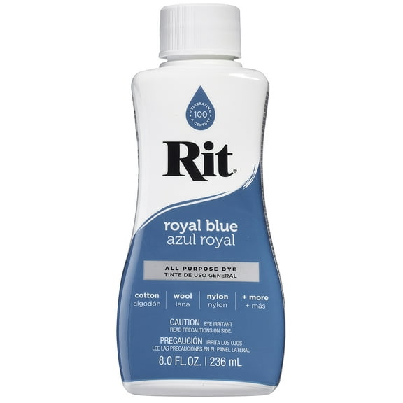 Rit, All Purpose Liquid Dye, Royal Blue, 8 Fl. Oz.