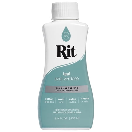 Rit All Purpose Liquid Dye, Teal, 8 fl oz