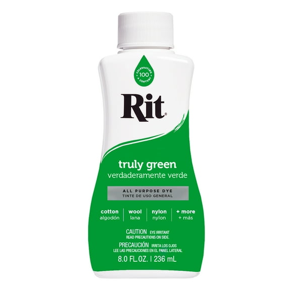 Rit All Purpose Liquid Dye, Truly Green, 8 fl oz