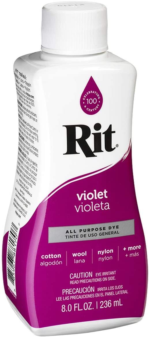 Rit All Purpose Dye, Violet - 8.0 fl oz