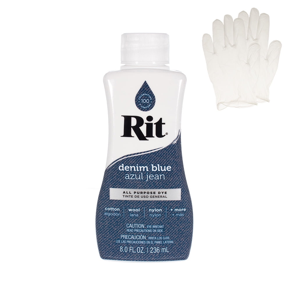 Rit All Purpose Powder Dye, Denim Blue 1 1/8 oz - Walmart.com