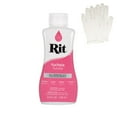 thumbnail image 1 of Rit All Purpose Liquid Dye for Cotton, Linen, Rayon, Silk, Wool, and Nylon Fabrics – Fuchsia 8 fl oz. with Gloves Included, 1 of 4