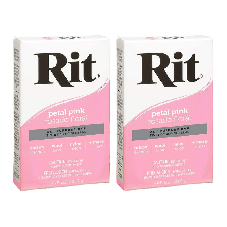 Rit All-Purpose Powder Dye, Black 2 pack 