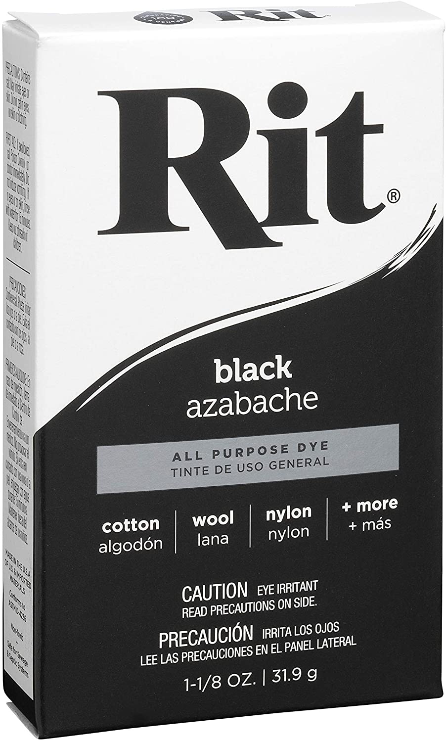 Rit All Purpose Powder Dye, Black, 1-1.8 oz - image 1 of 4