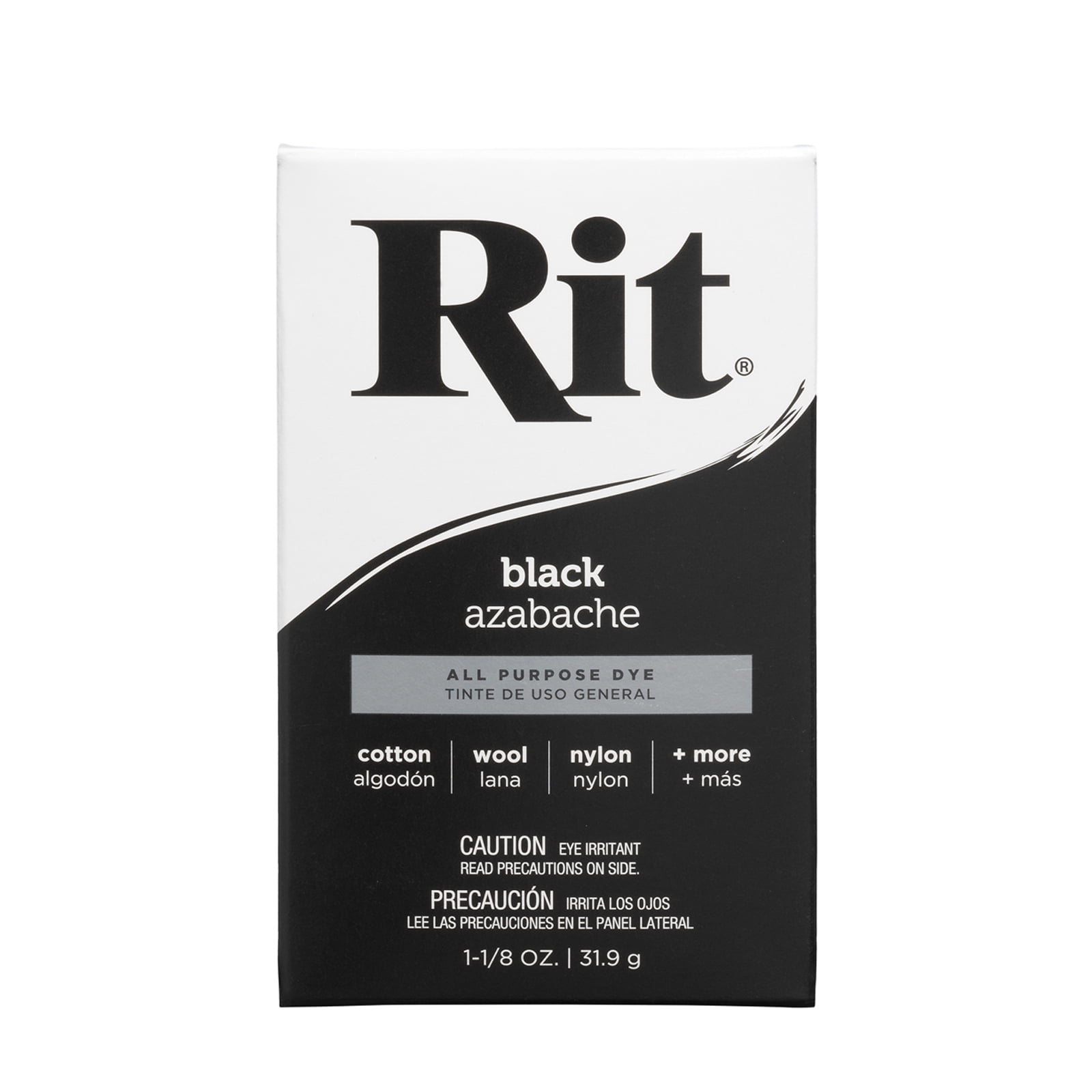 Rit Dye Black Azabache 88150 All Purpose Liquid Fabric Dye 8 oz 12 - Pack  96oz, 1 unit - Kroger