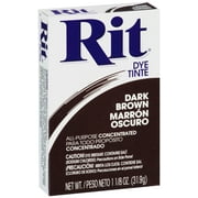 Rit All Purpose Powder Dye, Dark Brown, 1-1/8 oz