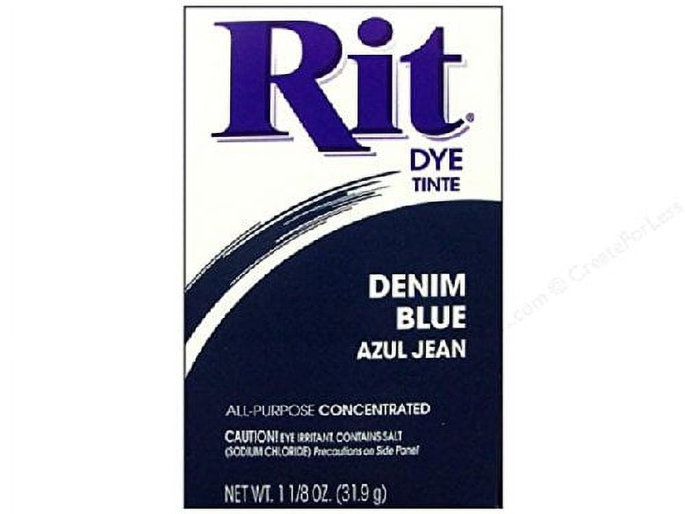 Rit All-Purpose Powder Dye, Denim Blue