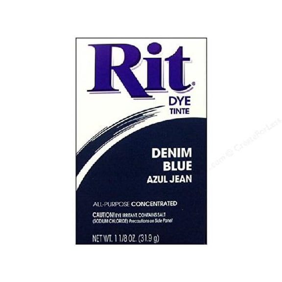 Rit All-Purpose Powder Dye, Denim Blue