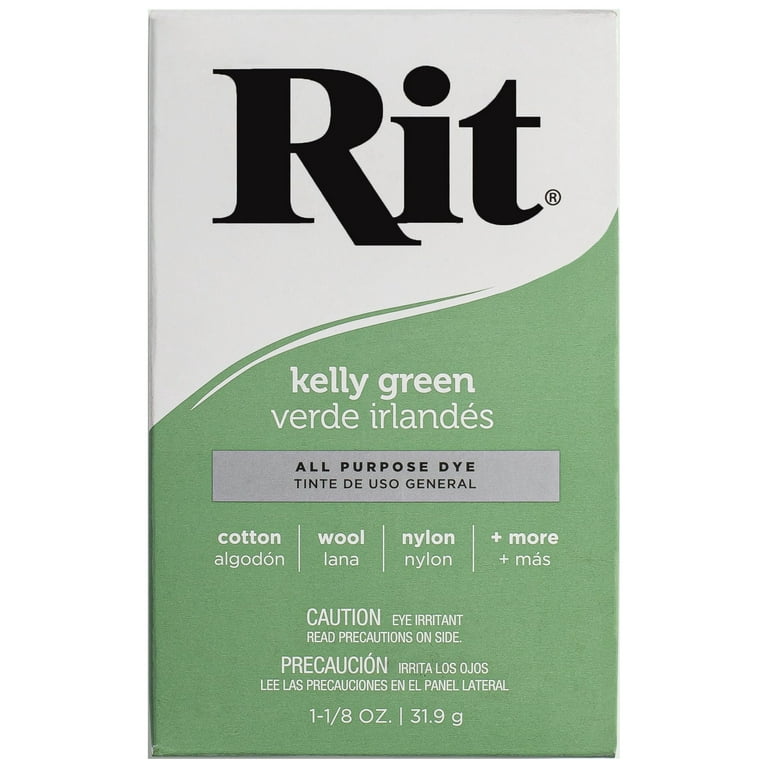 Rit All Purpose Powder Dye, Kelly Green, 1-1/8 oz