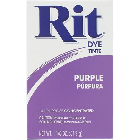 Rit All-Purpose Powder Dye, Purple, 1.125 oz