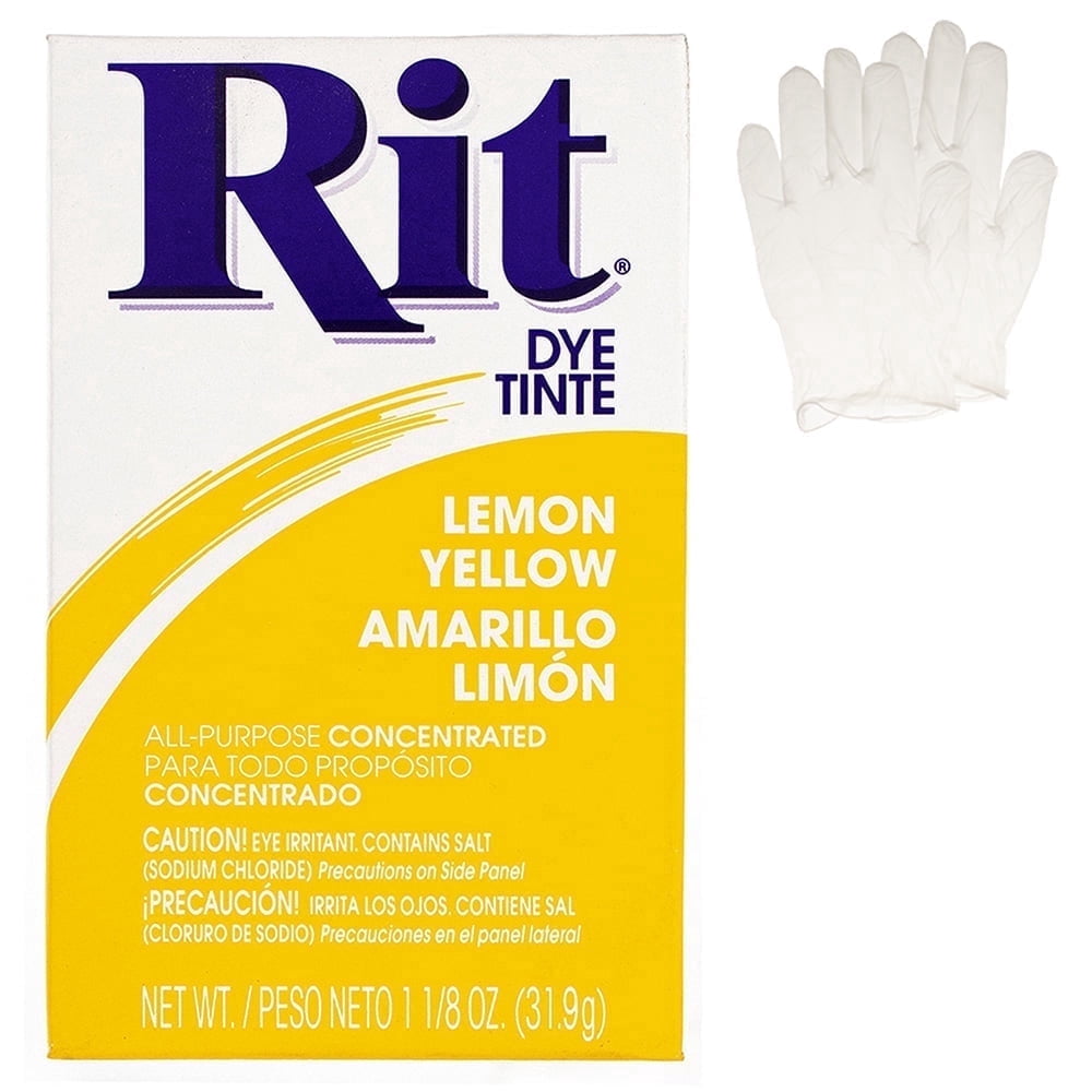 Craft County, Rit All Purpose Powder Dye, Lemon Yellow, 1 lb - Walmart.com