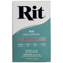 Rit All-Purpose Powder Dye, Teal, 1.125 oz
