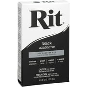 Rit All-Purpose Powder Dye, Black, 1.125 oz