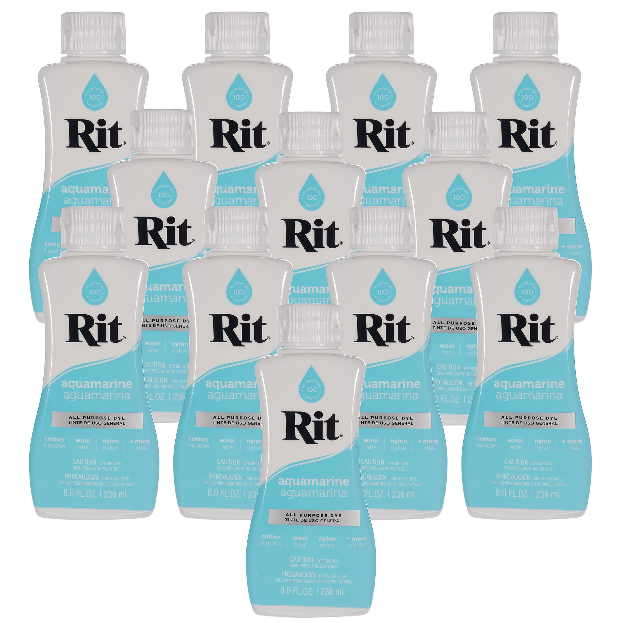 Rit Dye | All-Purpose 8 oz Liquid 12-Pack Case – Aquamarine