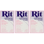 Rit Dye Laundry Treatment Color Remover Powder, 2 oz, 3-Pack