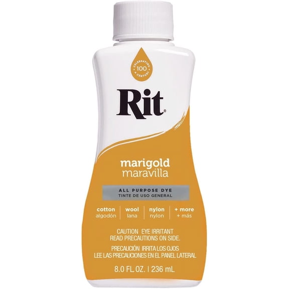 Rit All Purpose Liquid Dye - Marigold, 8 oz