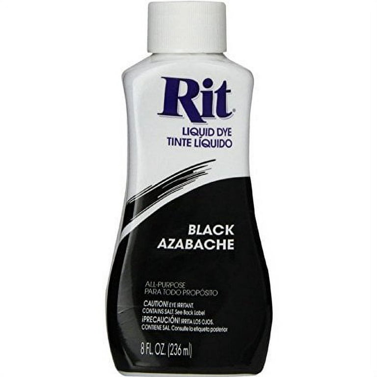 Rit Dye – 8 Oz. Liquid Fabric Dye for Clothing, Décor, and Crafts – Black  (1 Pack) - Yahoo Shopping