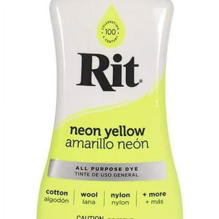  Synthetic Rit Dye More Liquid Fabric Dye – Wide Selection of  Colors – 7 Ounces - Graphite