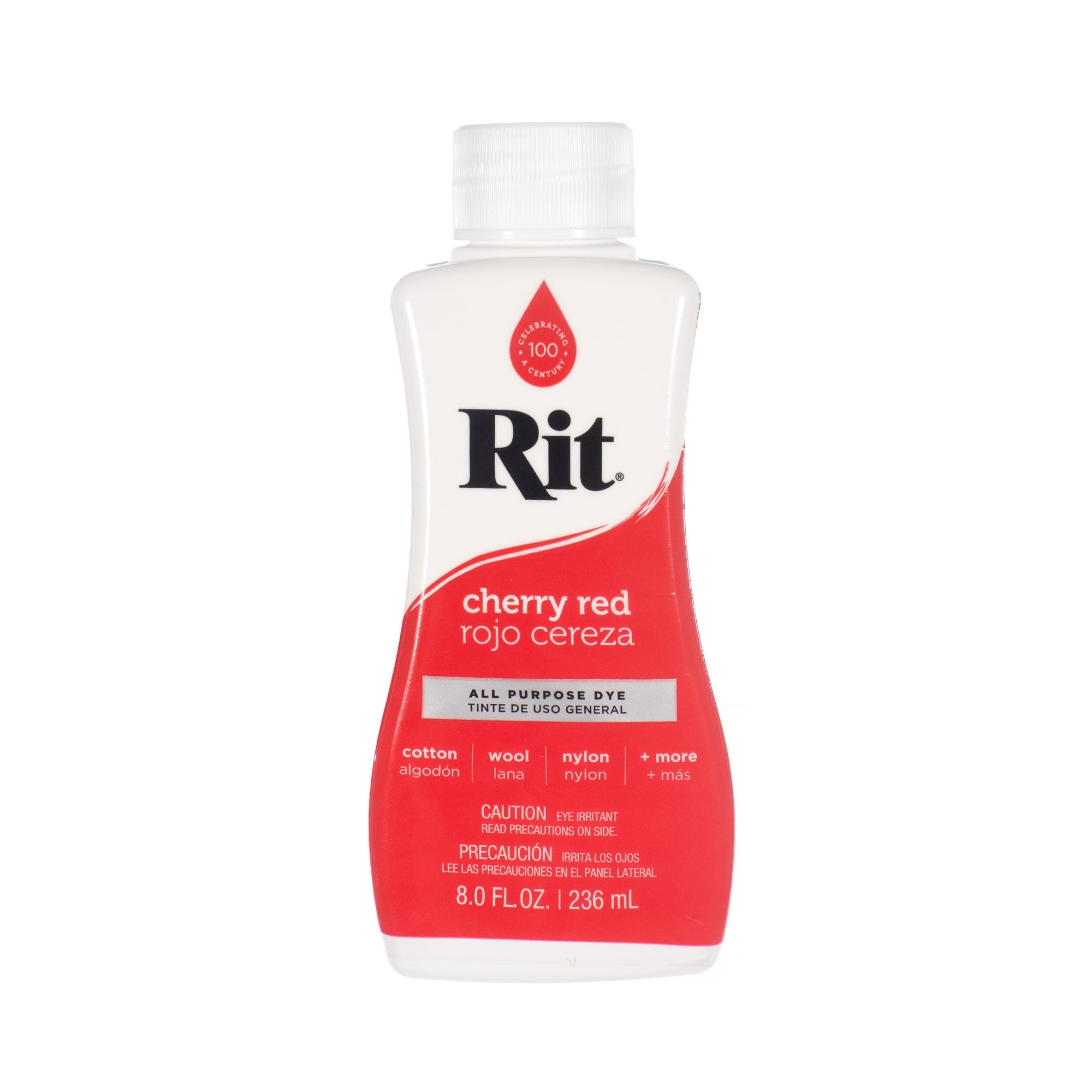 Rit Dye Liquid – Wide Selection of Colors – 8 Oz. (Cherry Red ...