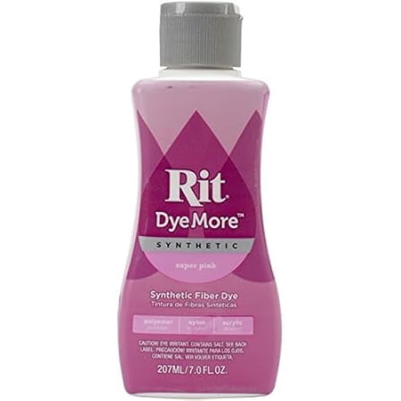 Rit Dye More Synthetic 7oz-Super Pink, Other, Multicoloured