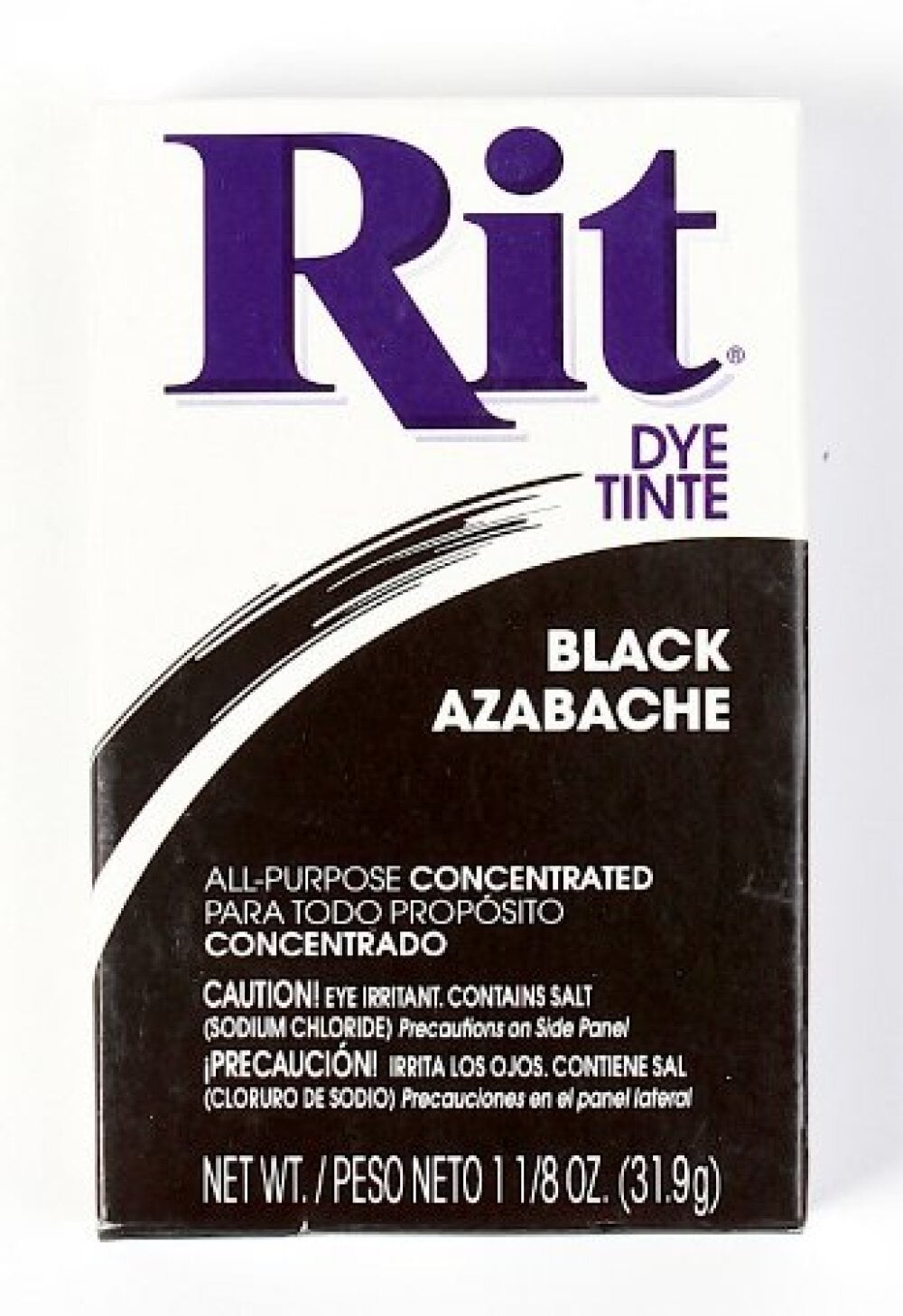 10-pack Rit All-Purpose Powder Dye, Black, 1.125 oz (10 pack) — Residential Use, Standard Application