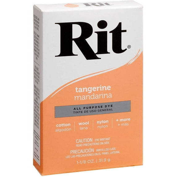 Rit Dye Powdered Fabric Dye, Tangerine