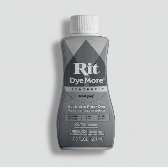 Rit DyeMore Dye for Synthetics, Frost Gray, 7 fl. oz.