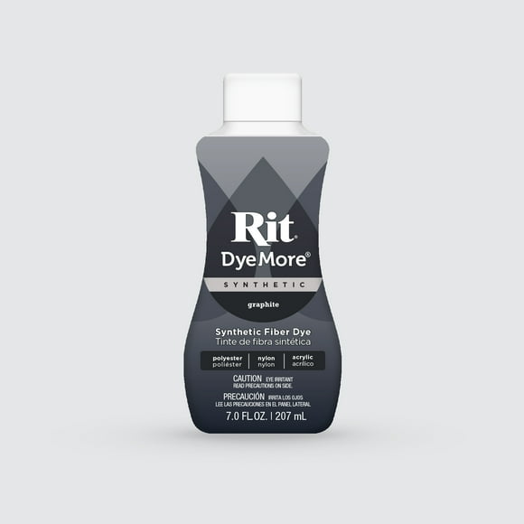 Rit DyeMore Dye for Synthetics, Graphite, 7 oz