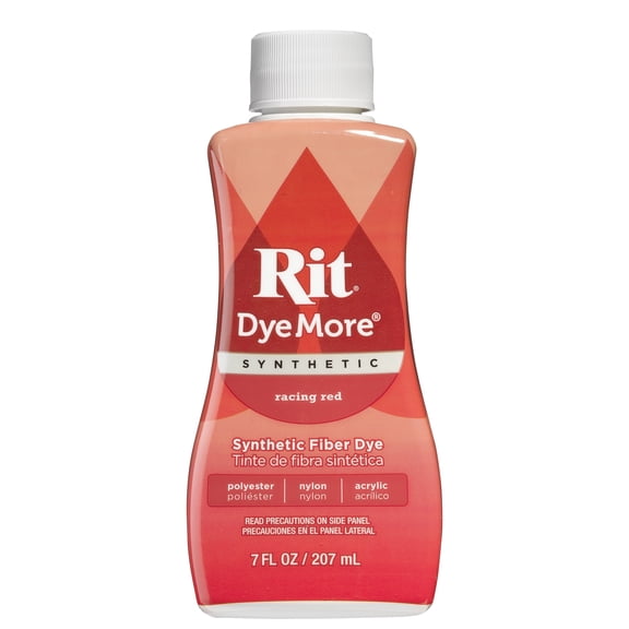 Rit DyeMore Dye for Synthetics, Racing Red, 7 fl. oz.