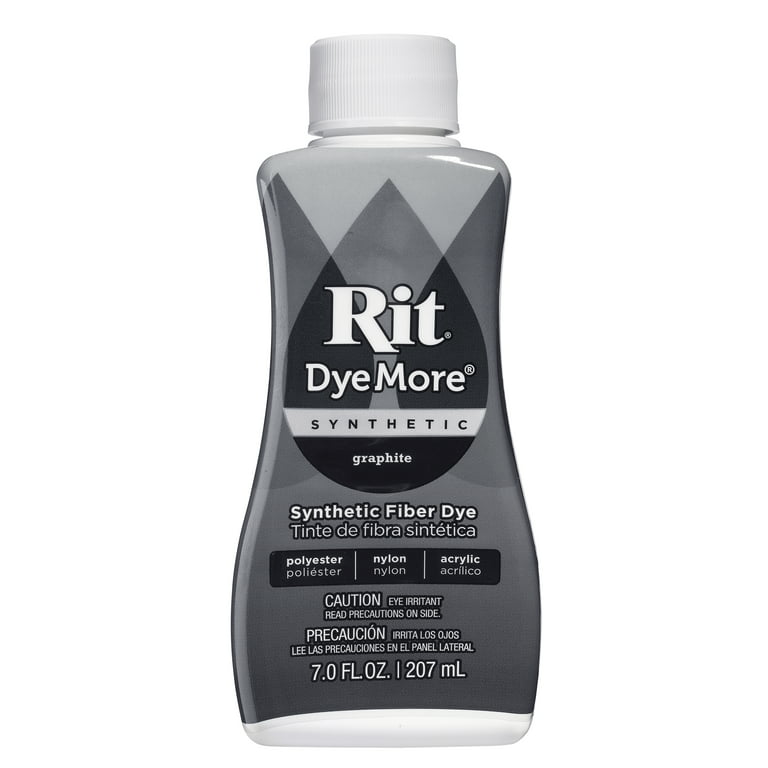 RIT Liquid Synthetic Fabric Dye, DyeMore Synthetic, 207ml SUPER