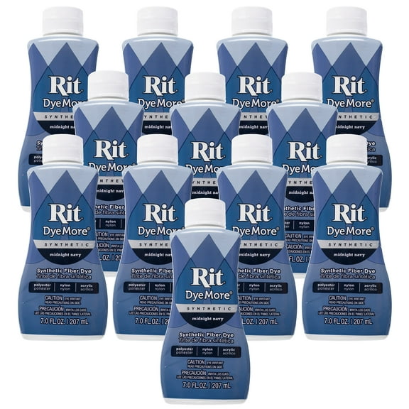 Rit DyeMore | Synthetic 7oz Liquid 12-Pack Case - Midnight Navy