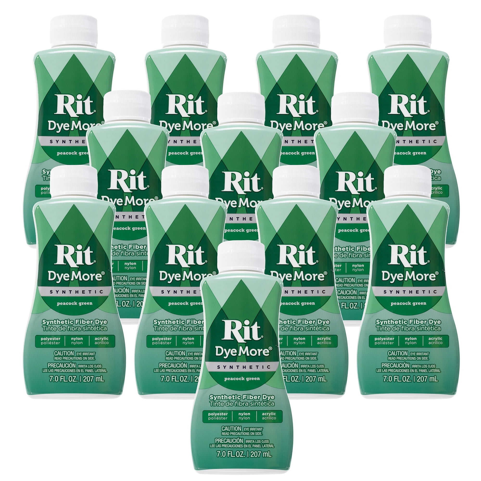 Rit DyeMore | Synthetic 7oz Liquid 12-Pack Case - Peacock Green