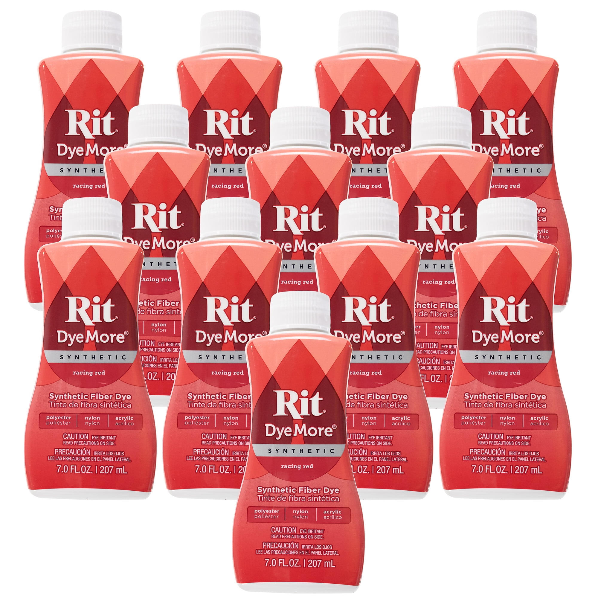 Red X Rit 42 Rit DyeMore | Synthetic 7oz Liquid 12-Pack Case - Racing Red - Walmart.com