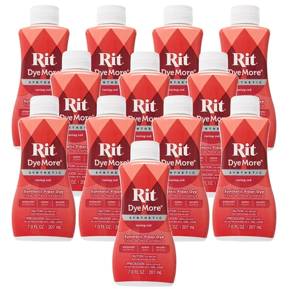 Rit DyeMore | Synthetic 7oz Liquid 12-Pack Case - Racing Red