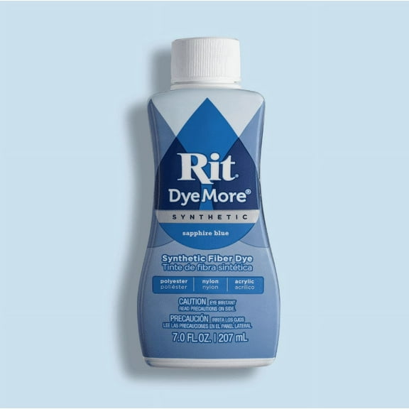Rit Dyemore Dye for Synthetics, Sapphire Blue, 7 fl. oz.