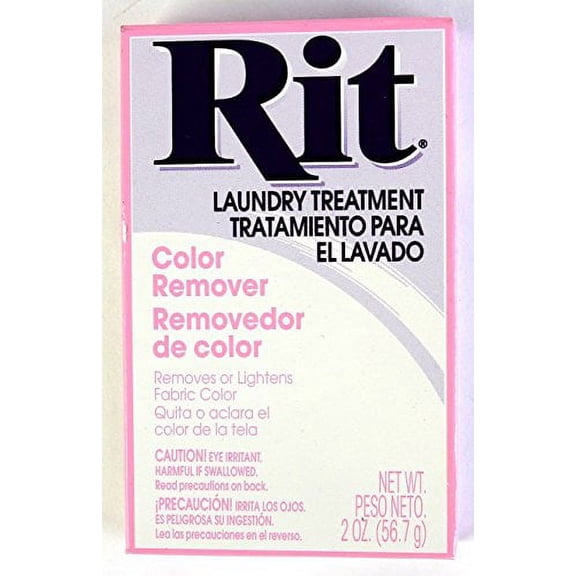 Rit Laundry Treatment Color Remover Powder Fabric Dye, 2 oz