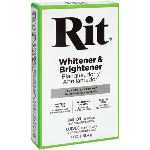 Rit Laundry Treatment Gentle White Powder Fabric Dye, 1 oz
