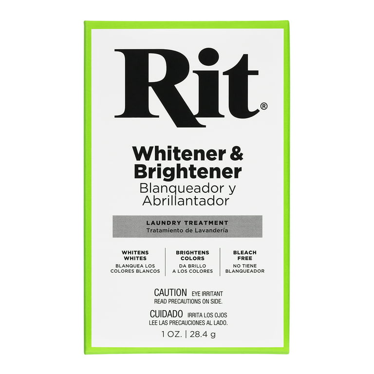 Rit Dye Laundry Treatment Whitener Brightener 8 oz, 3 Pack, Adult Unisex, Size: 8 Ounce